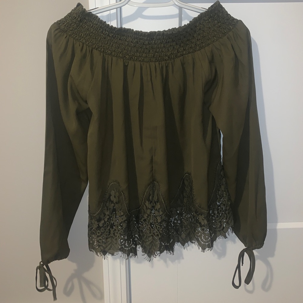 Off the shoulder top